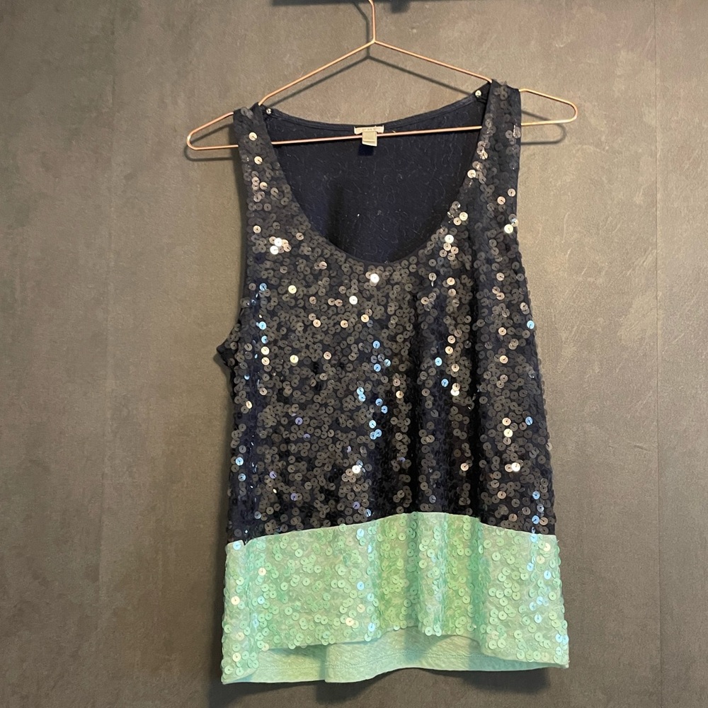 J Crew Sequin Tank